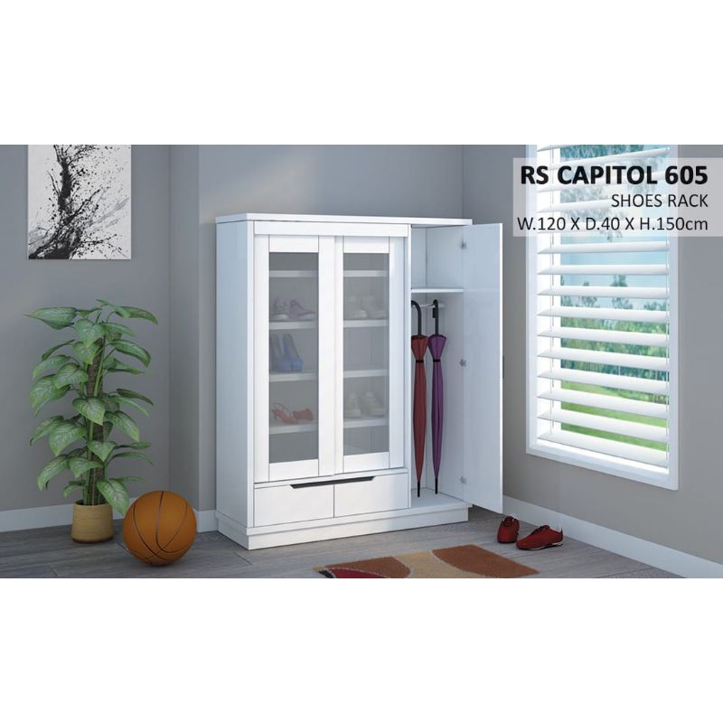 RAK SEPATU SIANTANO RS 605 UK.120X40X150CM