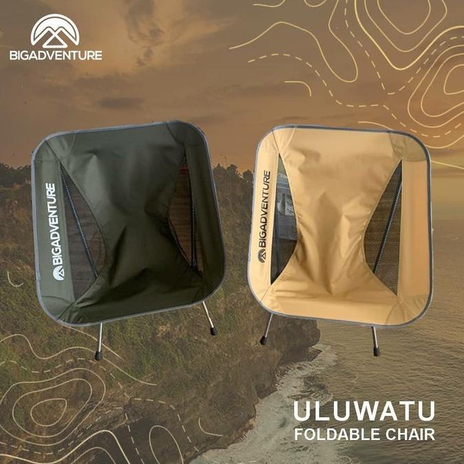 Promo Folding Chair Uluwatu Bigadventure Kursi Lipat Outdoor Fishing Camping silahkan order