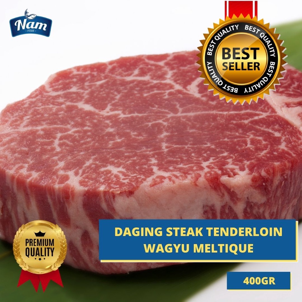 Jual Daging Steak Tenderloin Wagyu Meltique Beef Aus Isi Kemasan