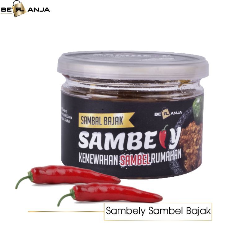 

Sambal Bajak Kemasan Rasa Rumahan | Sambely by Berlanja