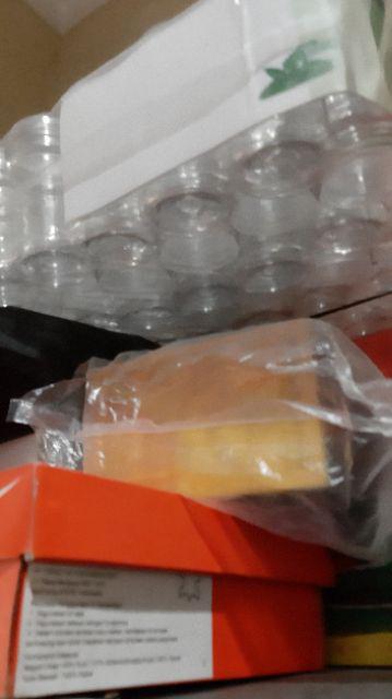 100pcs Toples Sambal / Toples Bumbu Botol Sambal Toples Plastik Jar 140-150ml /sambel/pet Murah