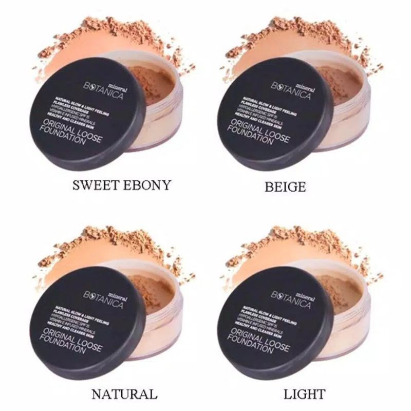 Mineral Botanica Dura - Wear Original Loose Foundation - Loose Powder 15gr