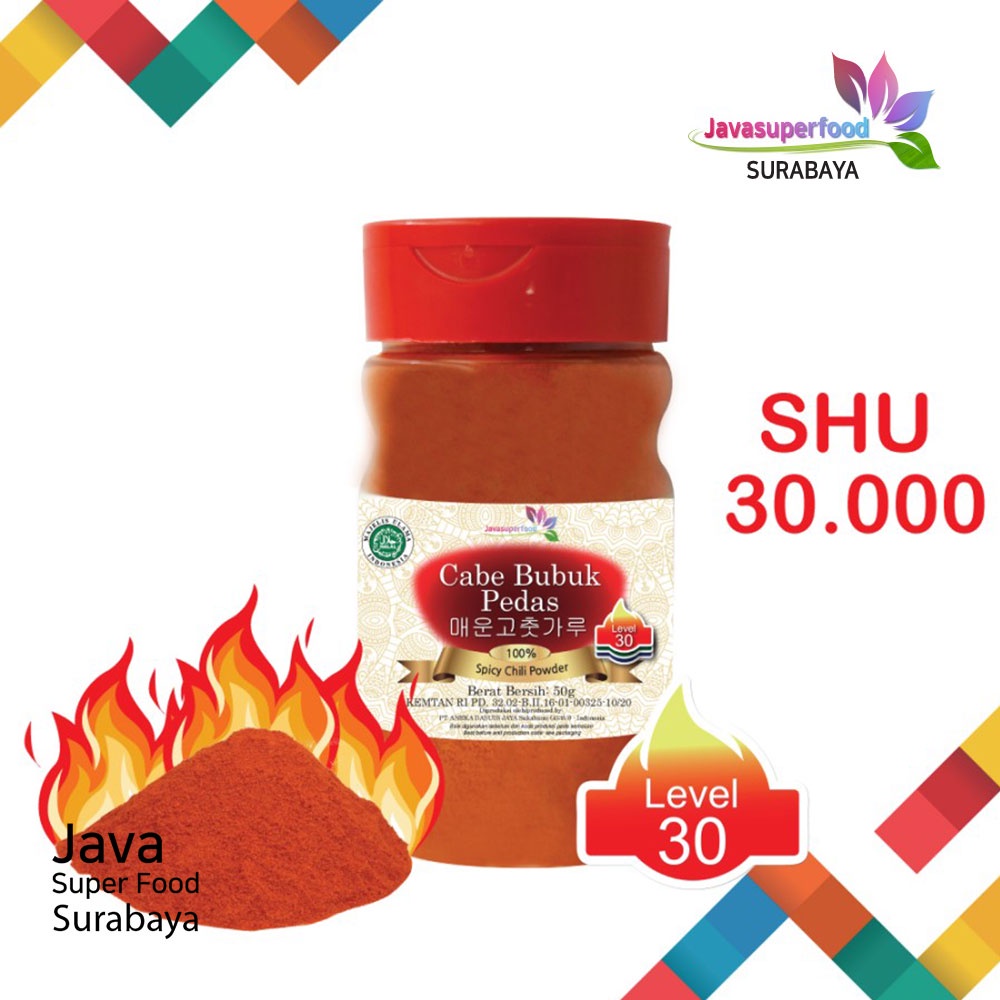 

Gochugaru - Bubuk Cabe Pedas Level 30 / Chili Powder Spicy 50g