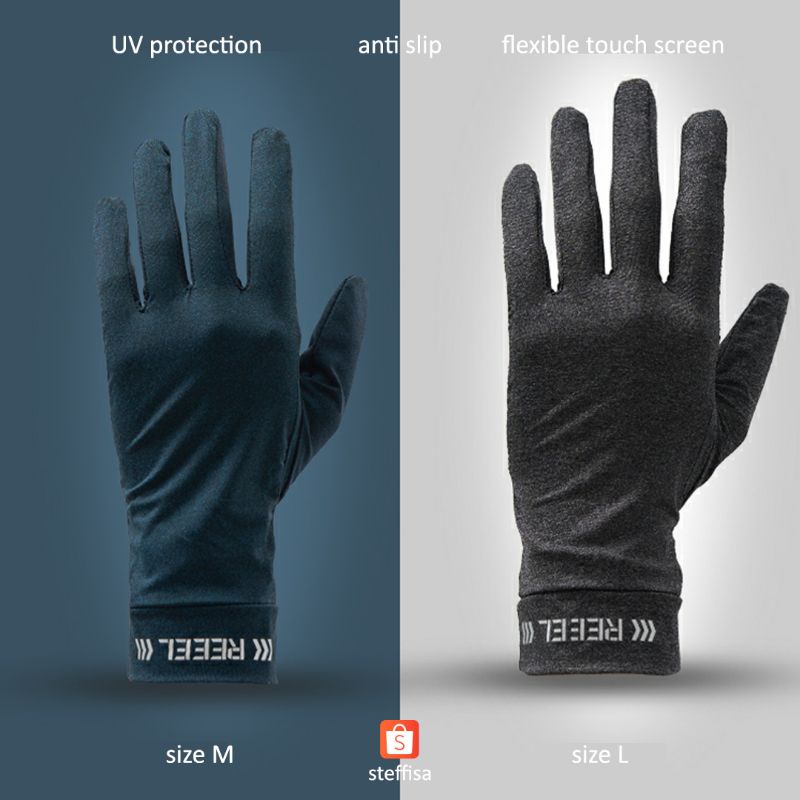 PREMIUM GLOVES | Sarung tangan riding cycling motor outdoor wanita pria unisex anti slip touchscreen anti uv cool impor