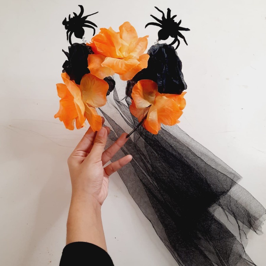 Bando Hantu Aksesories Rambut Halloween Cosplay Kostum Kuntilanak