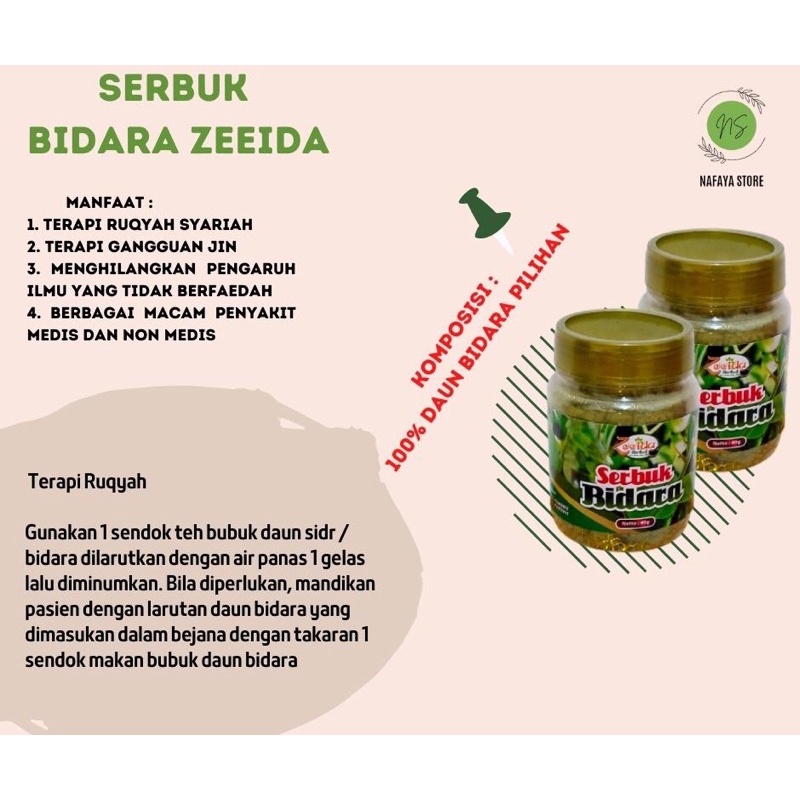 SERBUK BIDARA HERBAL