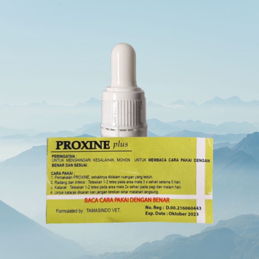 Proxin 2,5 ml Original - Obat Tetes Mata Untuk Burung Bisa Atasi Katarak