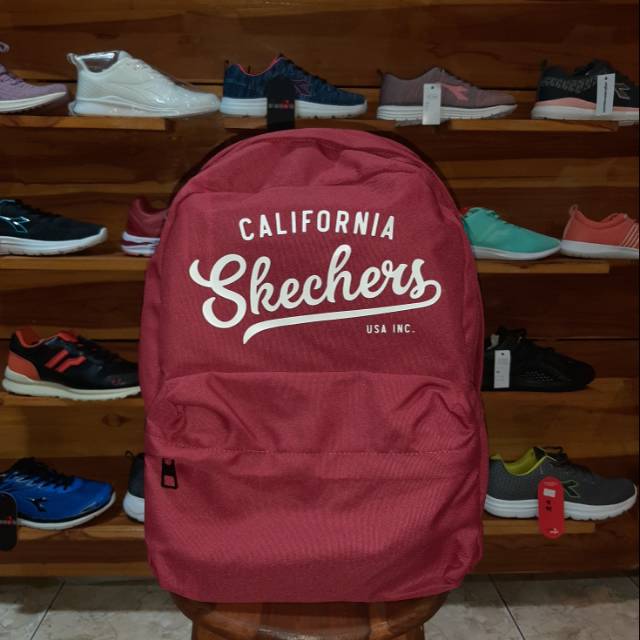 Backpack Skechers California Tas Skechers Original 100 Shopee Indonesia