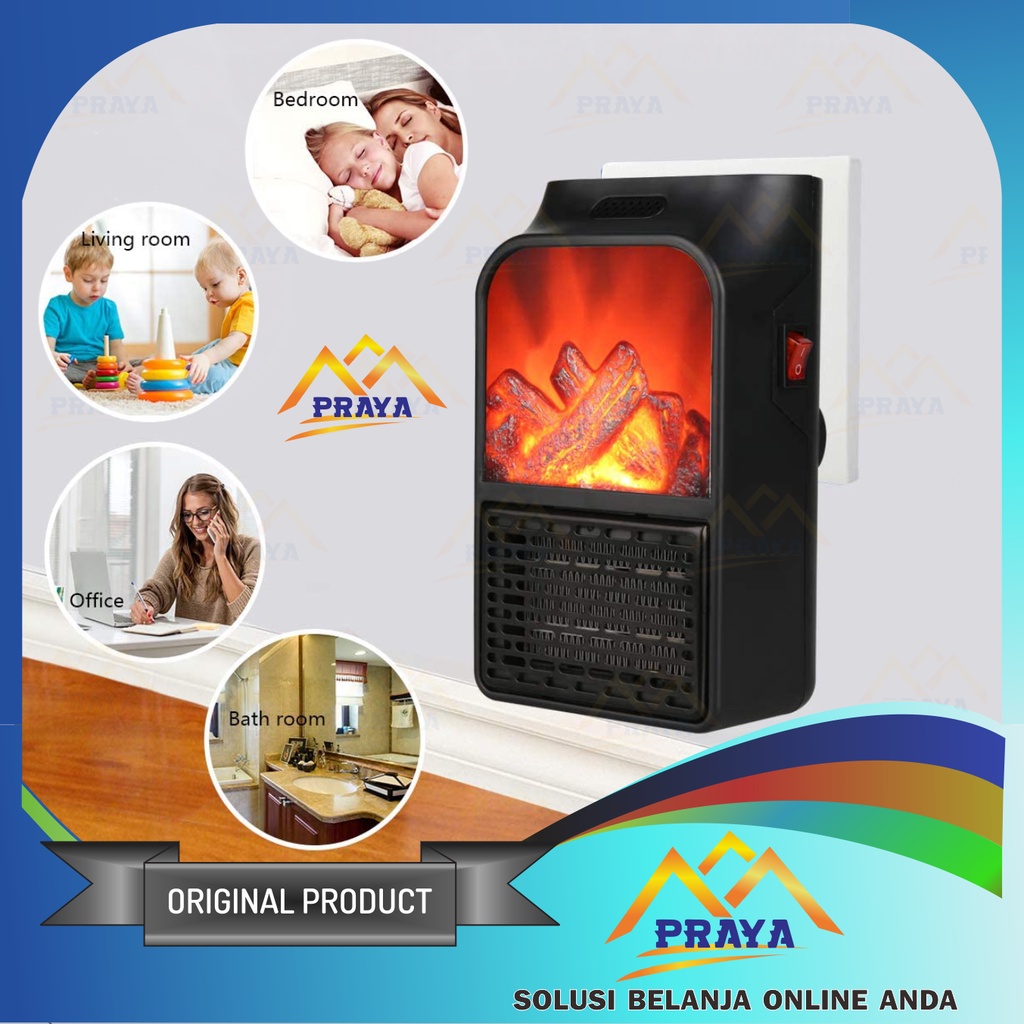 ALAT PENGHANGAT UDARA SMART HEATER DIGITAL WIRELESS HEATER RUANG RUANGAN PORTABLE