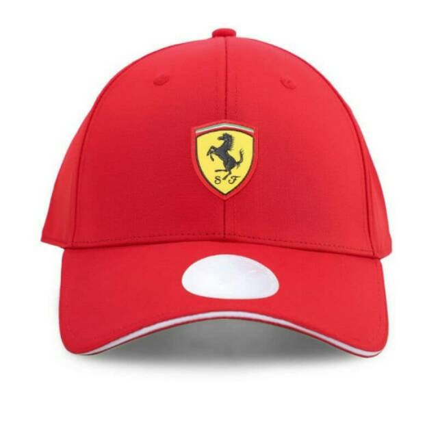 Topi Puma SF Ferrari Fanwear Baseball Cap - Red 02194401 Original