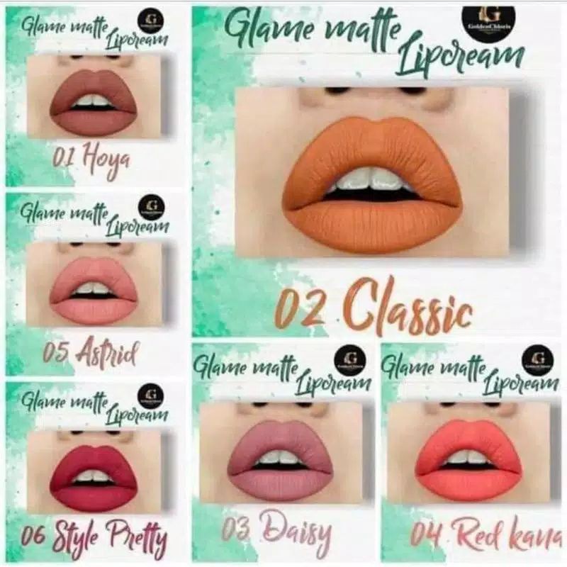 Lipcream glame matte asm group