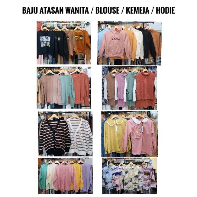 ATASAN BAJU  PEREMPUAN DEWASA  LOUIS VUITTON , SWEATER SUEDE  , SWEATER RAJUT