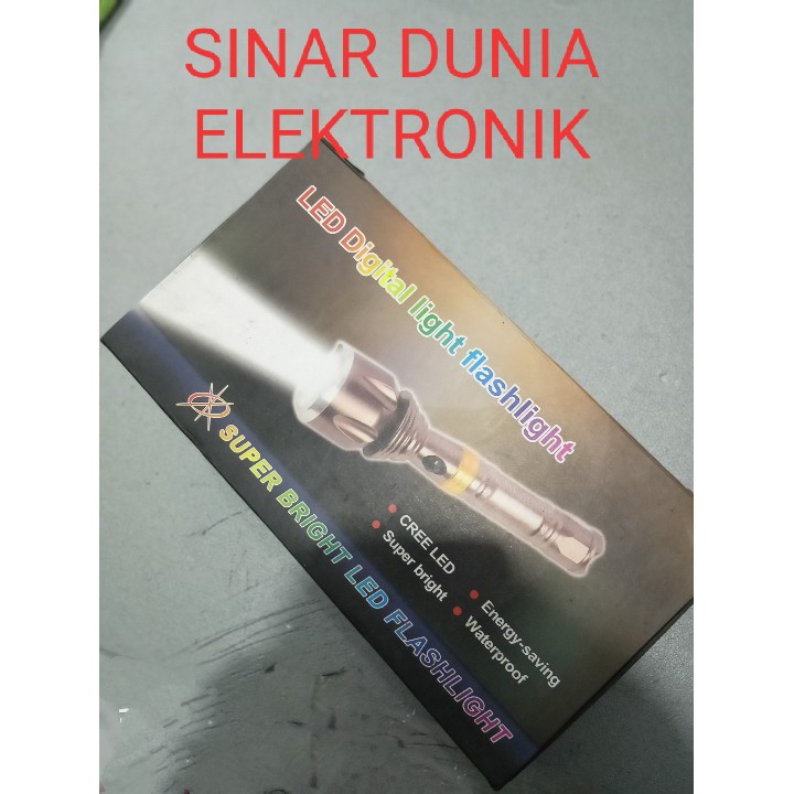 SENTER SWAT POLICE/ SENTER POLISI LALU LINTAS  SY 8908 CREE  Harga Promo ,Stock Terbatas