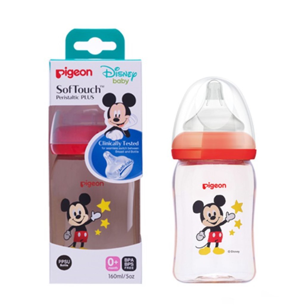 PIGEON Botol Susu PPSU Disney (Terdapat varian motif dan ukuran)