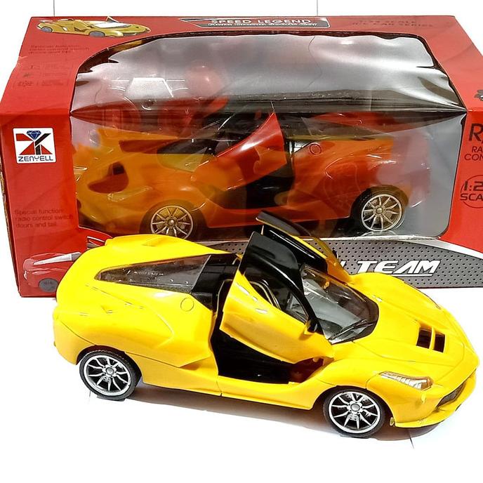 mobil remot control lamborghini buka pintu