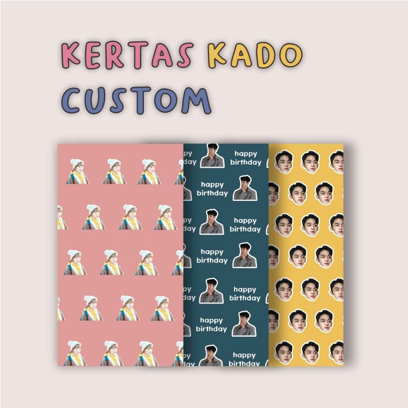 

Kertas kado custom
