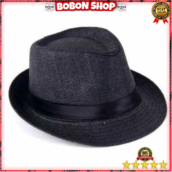 Topi Laken Jazz Vintage / Fasion pria / Topi Mafia