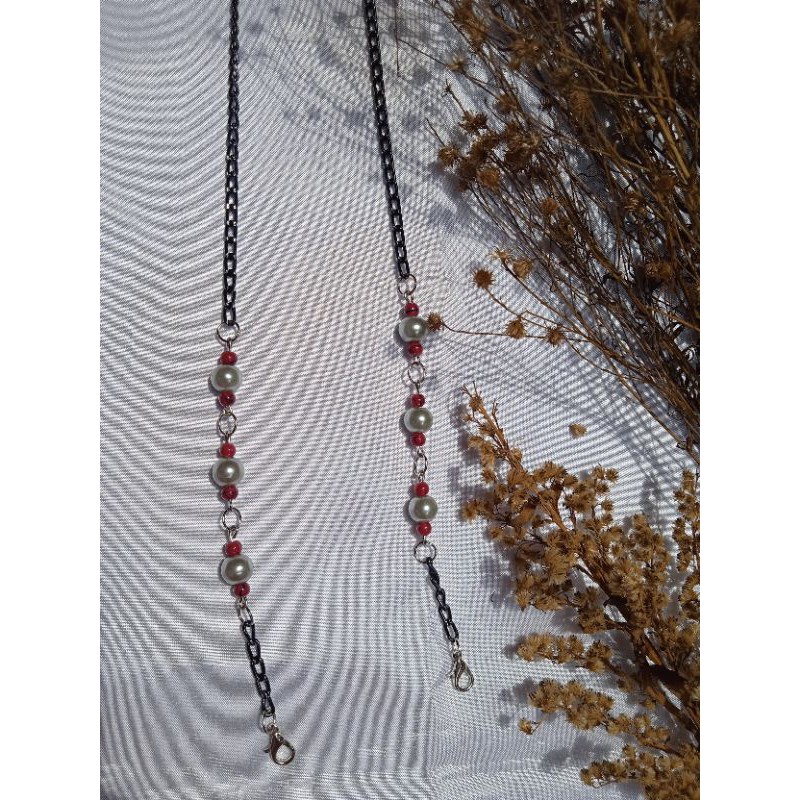 Kalung Masker / Strap Masker / Bahan Rantai