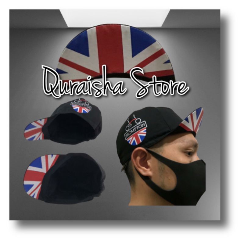Topi Brompton | Cap Sepeda Lipat Bersepeda