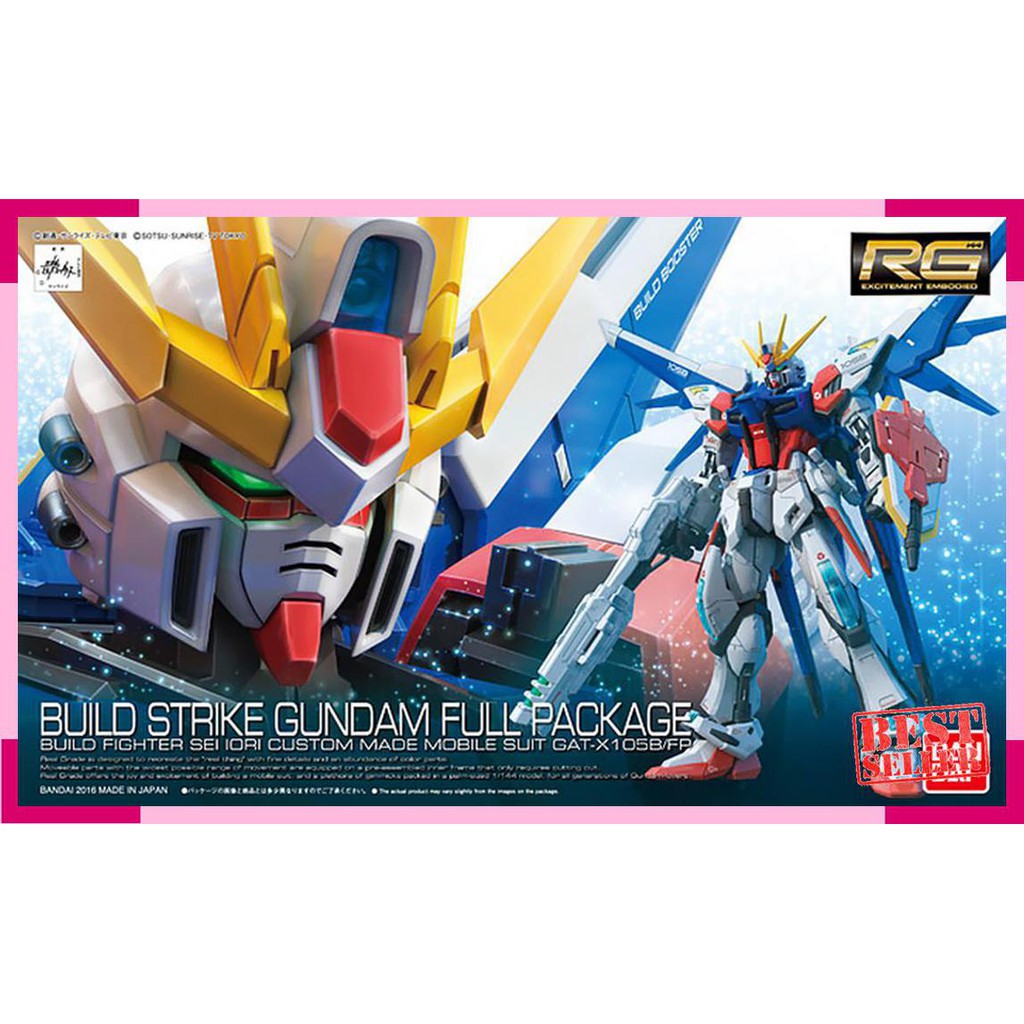 RG Build Strike Gundam Full Package - Bandai