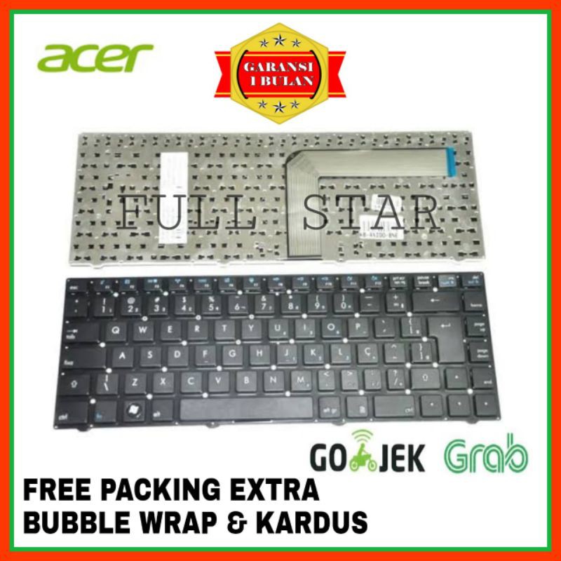 Keyboard Laptop Acer Aspire One 14 Z1401 14 Z1402 Axioo BNE TNN