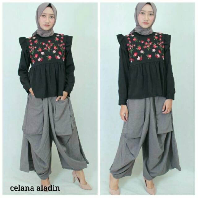 Rok celana rocella pants celana aladin kulot jumbo Rok celana rocella pants celana aladin kulot jumbo