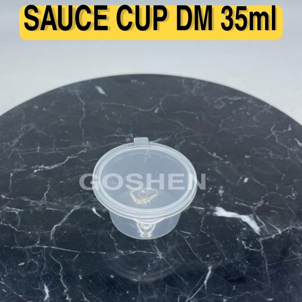 Sauce Cup DM 35ml (1 pack = 50 pcs)