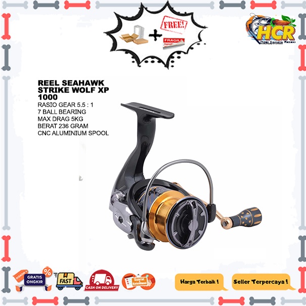 Reel Seahawk Strike Wolf XP 1000