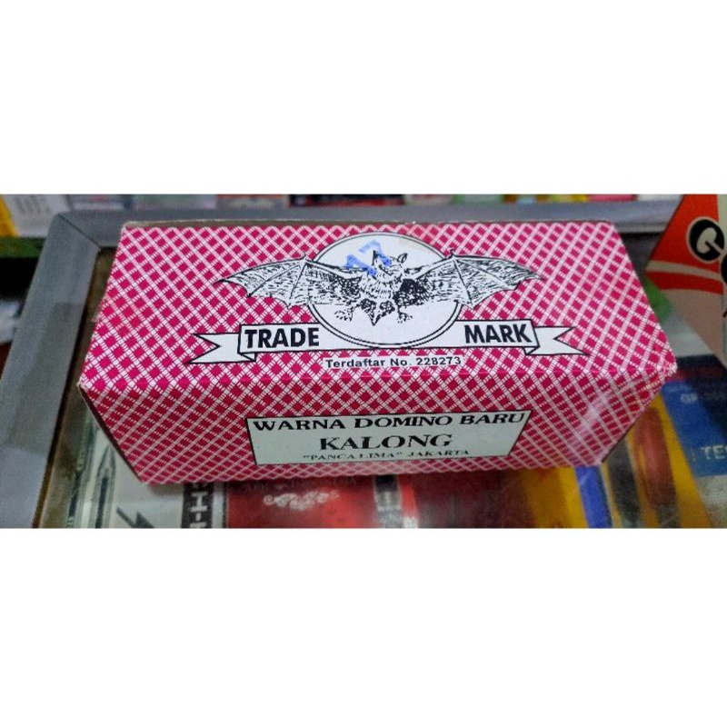 Mainan Kartu Domino Kalong Garda Kencana Gaple Ceki 1 dus sebox