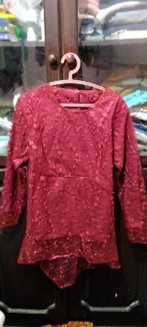 Ready 6 Warna !!! Batik Couple Annabel Pinguin #2 Balencia Luric Balencia Lurik Brukat Tille Mutiara