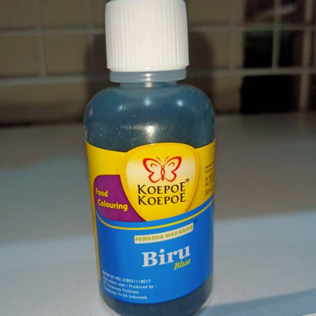 

Koepoe perwarna biru 30ml