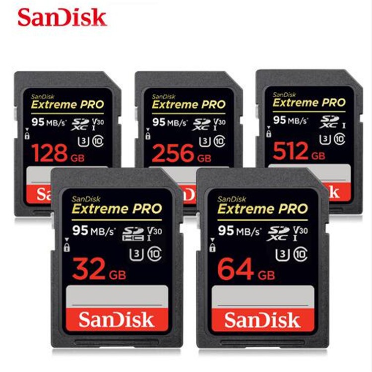 Sandisk Extreme Pro 16gb 32gb 64gb 128gb Sdxc Uhs I Memory Sd Card Camera Card Shopee Indonesia