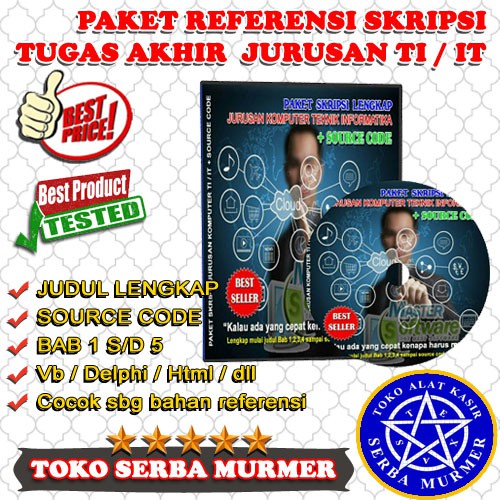 Paket Referensi Skripsi dan tugas akhir untuk Mahasiswa Teknik Informatika