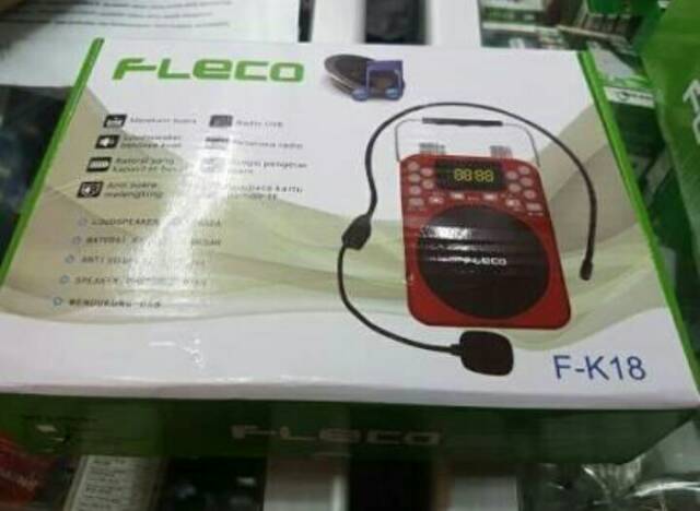 SPEAKER PINGGANG SPEAKER FLECO MIC MICRO SD USB