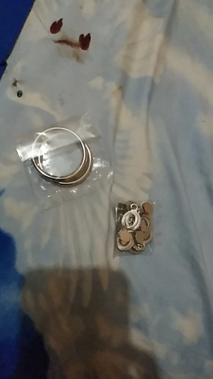 Ring O/ Ring Bulat 4cm Tebal Nikel(1pcs)