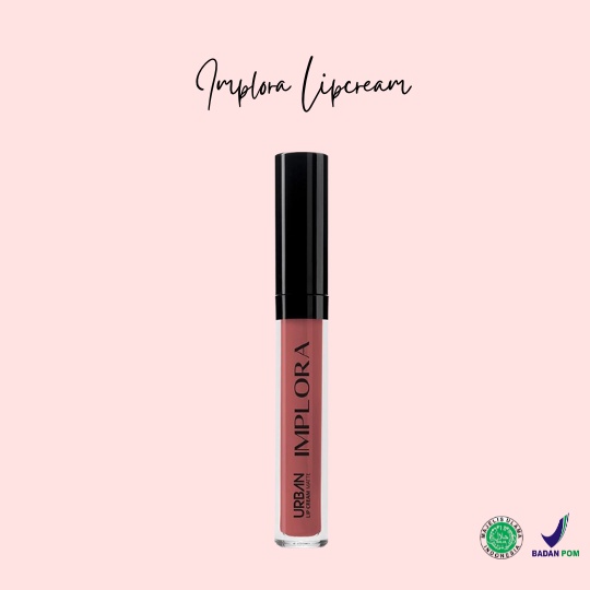 Alny Hijab - Implora Urban Lip Cream Matte bpom