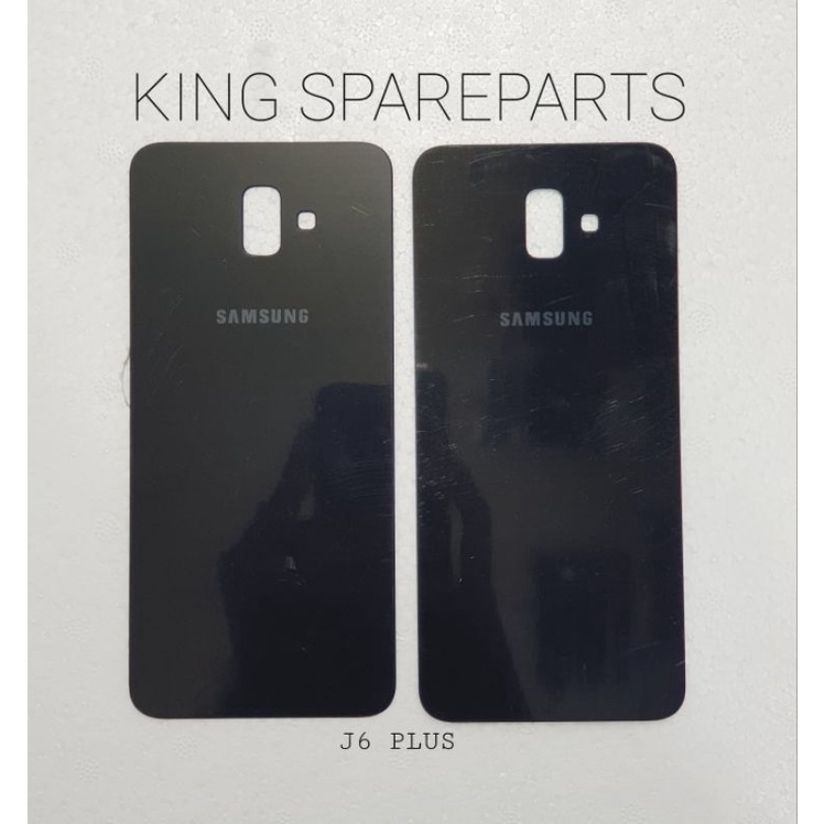 BACKDOOR BACKCOVER TUTUP BELAKANG CASING SAMSUNG GALAXY J6 PLUS J610 ORIGINAL