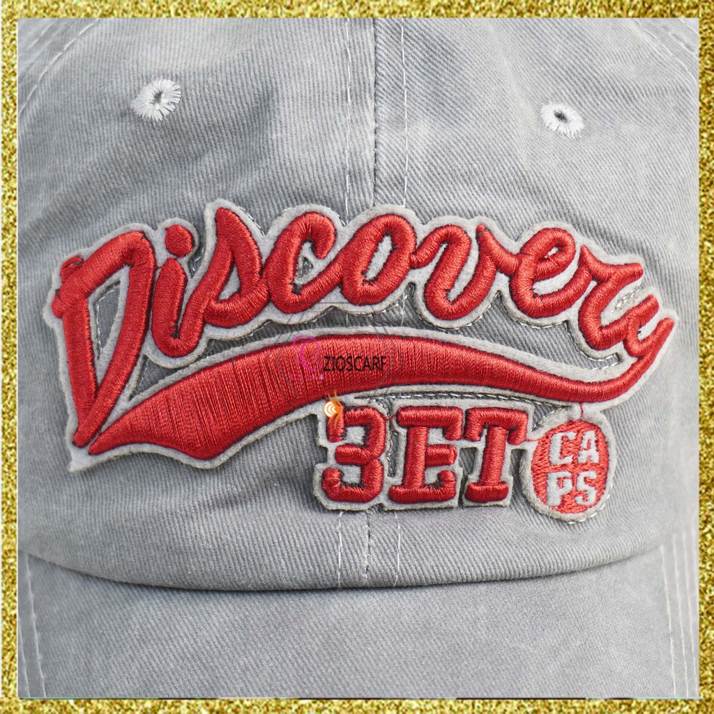 Topi Baseball Discovery Bet Caps Hat Cap Casual Sport Pria Wanita Distro TPU