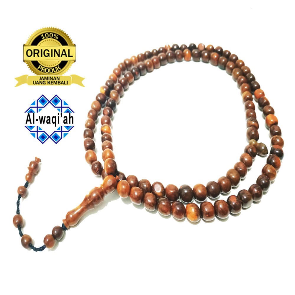 Tasbih Tasbeh 99 Pcs Kaukah Asli Original / kokka / koka / Fuqoha 80mm