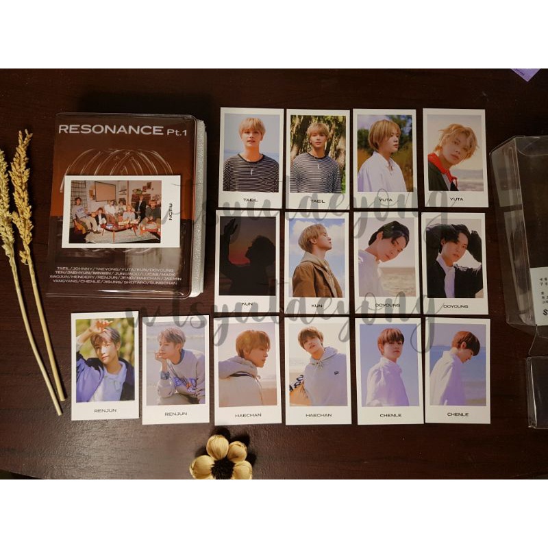 NCT 2020 - Mini Collection Book Polaroid From Home Taeil Yuta Kun Doyoung Renjun Haechan Chenle