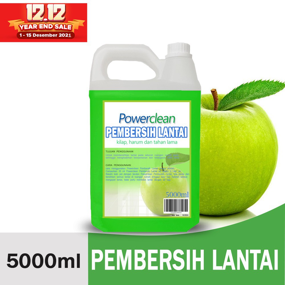 Sabun Pembersih Lantai Premium 5L Lemon