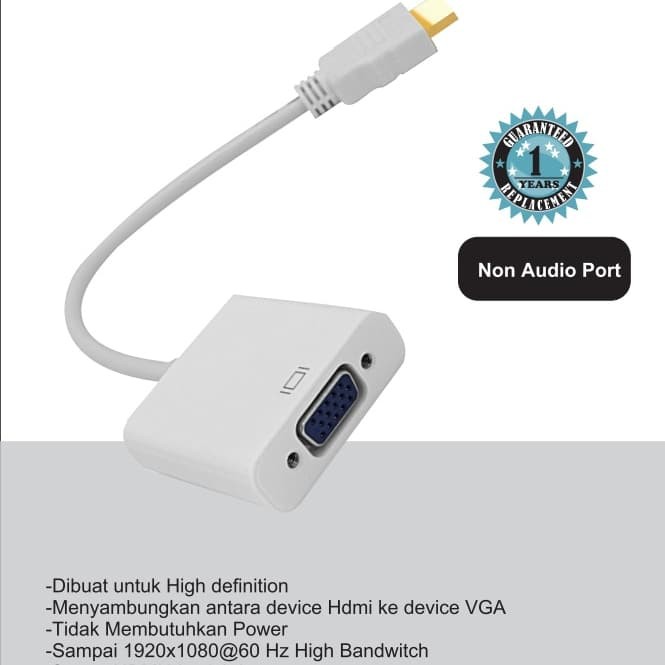 Jual ORIFICE Converter HDMI TO VGA / HDMI TO VGA Converter terbaik
