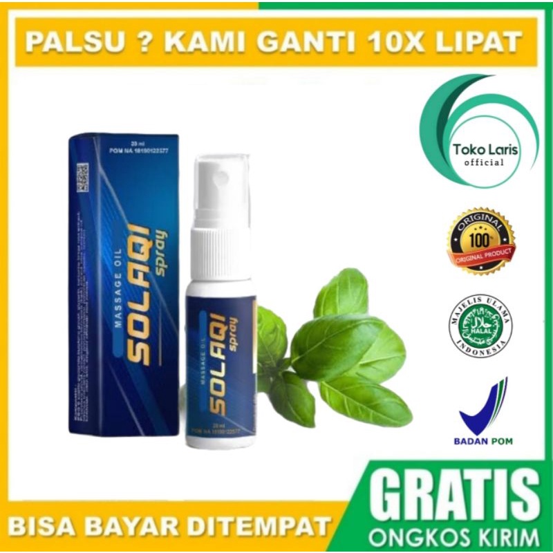 SOLAQI SPRAY ASLI ORIGINAL OBAT KUAT HERBAL PRIA PENGERAS MR P