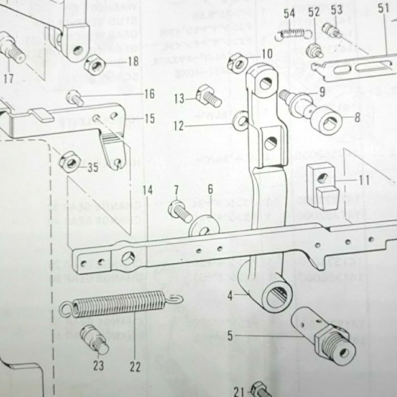 141462-001 Brother LH4-B814 - Cutter Connecting Lever