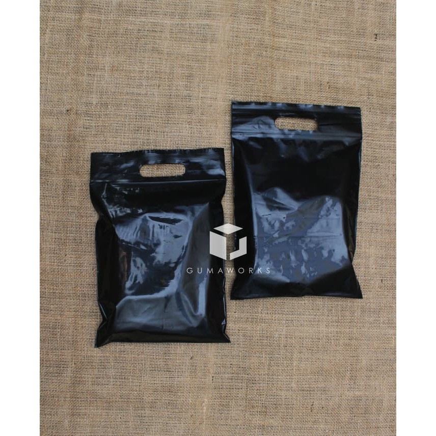 Jual PLASTIK KLIP PLONG   ZIP ZIPPER LOCK UKURAN 20x25cm POLOS TANPA SABLON