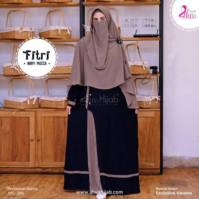 Gamis set fitri by alwa hijab