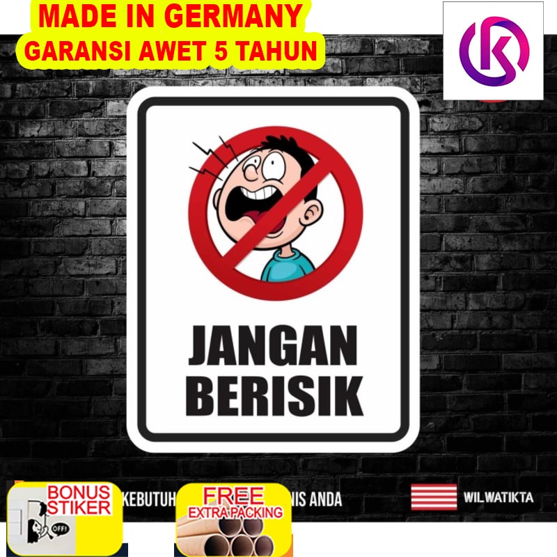 

Promo Sticker Harap Tenang Jangan berisik