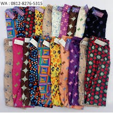 Legging Anak Motif dan Polos - Legging anak perempuan celana anak umur 1-5 tahun