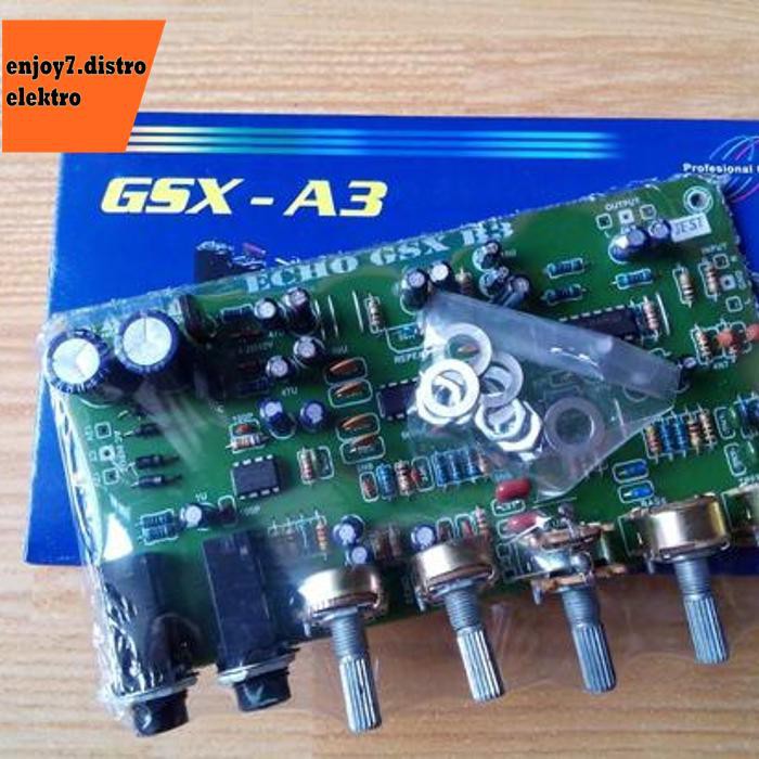 Rakitan MB183 GSX-A3 Echo MicToel Preamp dengan Tone Control Preamp Bishele88 Dijamin
