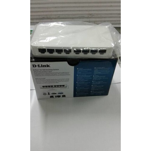 HUB swith D-Link 8 port 10 / 100 / 1000 D link 8 port gigabit DGS 1008A